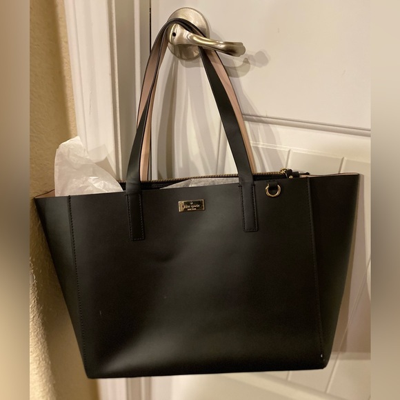 πΈ Kate Spade β οΈ Black Tote - Picture 5 of 6